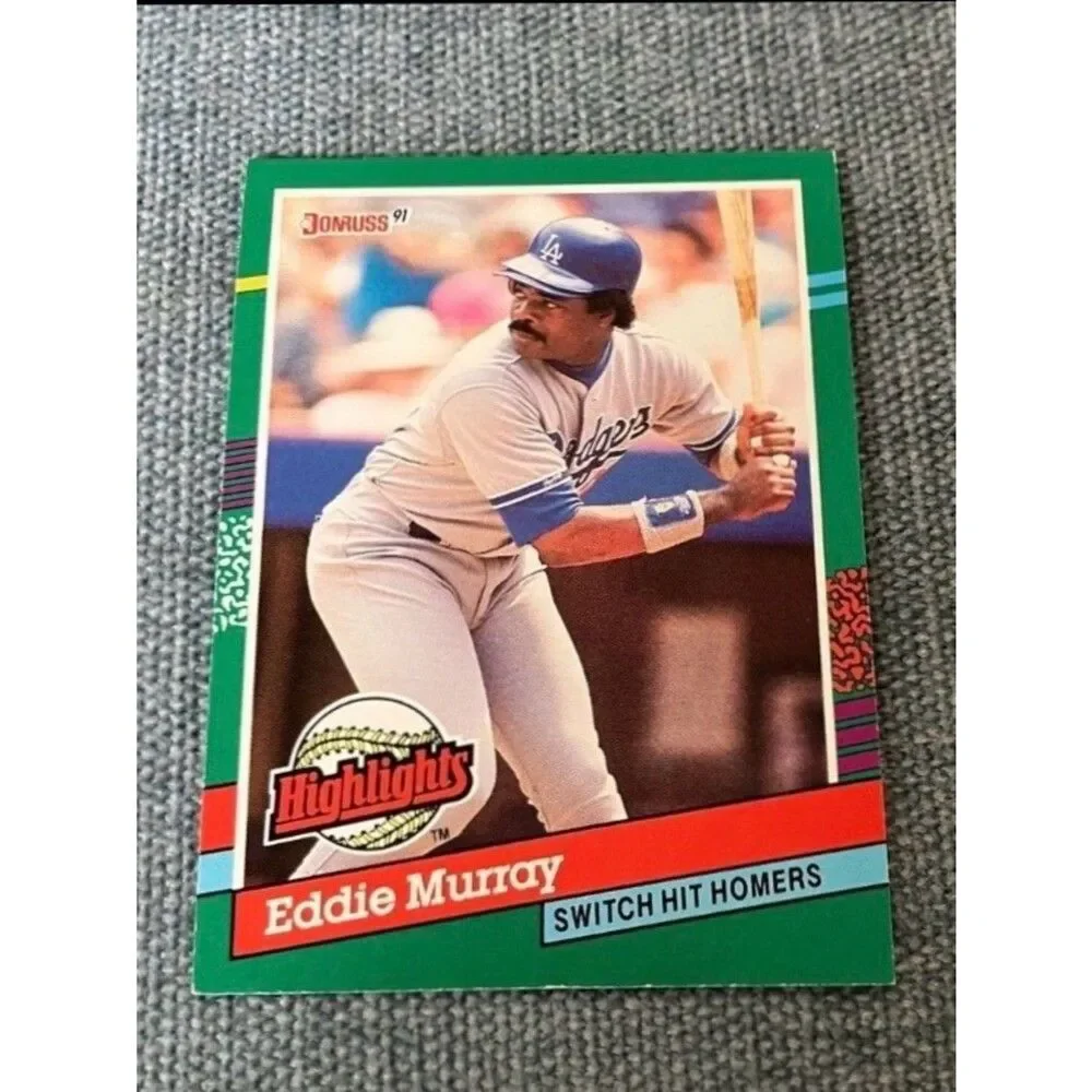 1991 Donruss Los Angeles Dodgers Highlights Baseball Card Trading Card